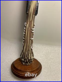 SCHELLS DEER ANTLER SCHELLS OKTOBERFEST TAG Draft beer tap handle. MINNESOTA