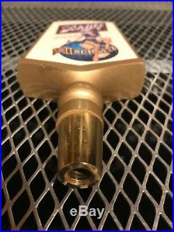 SCHLITZ BREWING MILWAUKEE RARE SEXY Pinup Beer Tap Handle Kiss of the Hops
