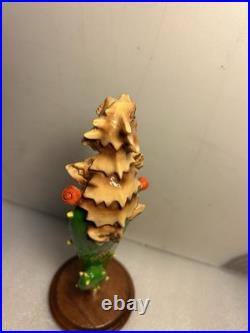SHINER SUMMER HORNY TOAD LIZARD ON A CACTUS Draft beer tap handle. TEXAS