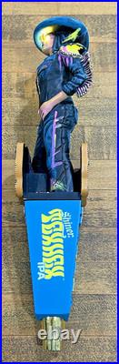 SHINER TEXHEX IPA BRUJA'S BREW beer tap handle eyes light up new battery