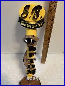 SMITTYS BREWING DFTOM VENOMOUS COBRA SNAKE draft beer tap handle. WASHINGTON SMITTYS BREWING DFTOM VENOMOUS COBRA SNAKE draft beer tap handle. WASHINGTON