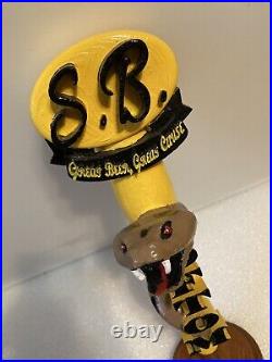 SMITTYS BREWING DFTOM VENOMOUS COBRA SNAKE draft beer tap handle. WASHINGTON SMITTYS BREWING DFTOM VENOMOUS COBRA SNAKE draft beer tap handle. WASHINGTON