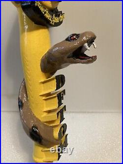 SMITTYS BREWING DFTOM VENOMOUS COBRA SNAKE draft beer tap handle. WASHINGTON SMITTYS BREWING DFTOM VENOMOUS COBRA SNAKE draft beer tap handle. WASHINGTON