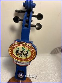 SOUTHBOUND BREWING 4-STRING BASS ROLLIN & TUMBLIN Draft beer tap handle. GEORGIA