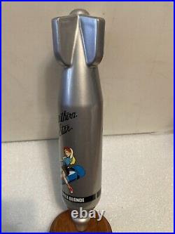 SOUTHERN STAR BOMBSHELL BLONDE WWII BOMB WithBABE Draft Beer Tap Handle. TEXAS SOUTHERN STAR BOMBSHELL BLONDE WWII BOMB WithBABE Draft Beer Tap Handle. TEXAS