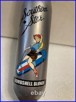 SOUTHERN STAR BOMBSHELL BLONDE WWII BOMB WithBABE Draft Beer Tap Handle. TEXAS SOUTHERN STAR BOMBSHELL BLONDE WWII BOMB WithBABE Draft Beer Tap Handle. TEXAS