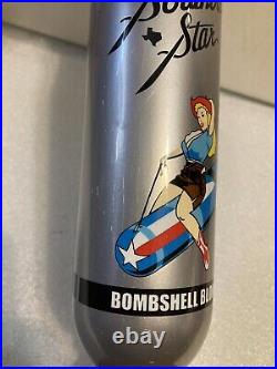 SOUTHERN STAR BOMBSHELL BLONDE WWII BOMB WithBABE Draft Beer Tap Handle. TEXAS SOUTHERN STAR BOMBSHELL BLONDE WWII BOMB WithBABE Draft Beer Tap Handle. TEXAS