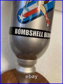 SOUTHERN STAR BOMBSHELL BLONDE WWII BOMB WithBABE Draft Beer Tap Handle. TEXAS SOUTHERN STAR BOMBSHELL BLONDE WWII BOMB WithBABE Draft Beer Tap Handle. TEXAS