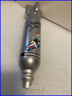 SOUTHERN STAR BOMBSHELL BLONDE WWII BOMB WithBABE Draft Beer Tap Handle. TEXAS SOUTHERN STAR BOMBSHELL BLONDE WWII BOMB WithBABE Draft Beer Tap Handle. TEXAS