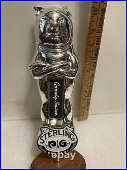 STERLING PIG GNARLY SWINE Draft beer tap handle. PENNSYLVANIA