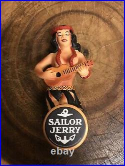 Sailor Jerry Spiced Rum Liquor Beer Tap Handle (Extremely Rare) 4 Tall