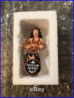 Sailor Jerry Spiced Rum Rare Hula Girl Beer Tap Handle