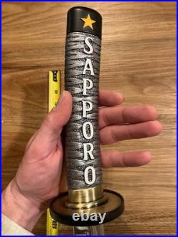 Sapparo Beer Tap Handle Knob Keg Bar Top Brewing Kegerator Samurai Sword