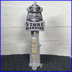 Sapporo Brewing Stone Warrior Beer Tap Handle 11 In Rare New