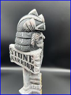 Sapporo STONE WARRIOR Beer Tap Handle 11.5 Tall HTF RARE! New in Box