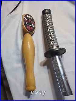 Sapporo Samurai & Hibachi Red House Of Japan Beer Tap Handles 13