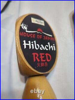 Sapporo Samurai & Hibachi Red House Of Japan Beer Tap Handles 13