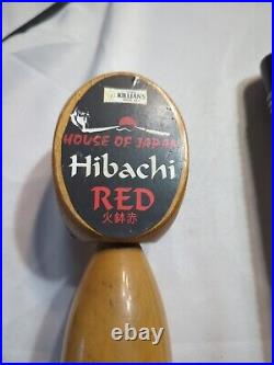 Sapporo Samurai & Hibachi Red House Of Japan Beer Tap Handles 13