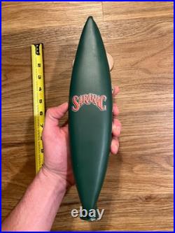 Saranac Beer Tap Handle Knob Keg Draft Bar Top Brewing Oktoberfest Green Canoe