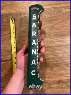 Saranac Beer Tap Handle Knob Keg Draft Bar Top Brewing Oktoberfest Green Canoe