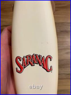 Saranac Beer Tap Handle Knob Keg Draft Bar Top Brewing Pale Ale White Canoe