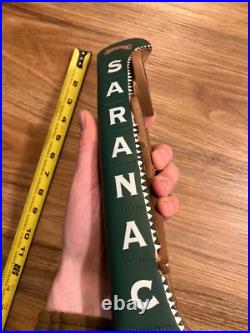 Saranac Beer Tap Handle Knob Top Draft Kegerator Bar Topper Big Moose Ale Canoe