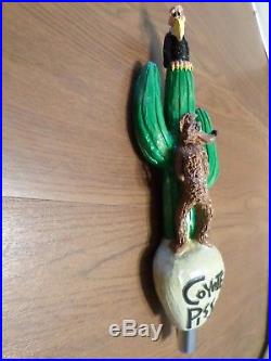 Scarce Vintage Coyote Piss Cactus Buzzard 11 Draft Beer Keg Tap Handle Scarce Vintage Coyote Piss Cactus Buzzard 11 Draft Beer Keg Tap Handle
