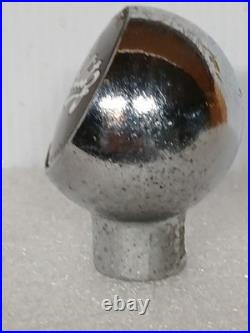 Schlitz Beer Tap Chrome Ball Knob Handle JOS. SCHLITZ BRW'G CO MILWAUKEE WIS