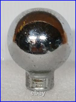 Schlitz Beer Tap Chrome Ball Knob Handle JOS. SCHLITZ BRW'G CO MILWAUKEE WIS