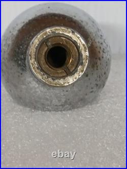 Schlitz Beer Tap Chrome Ball Knob Handle JOS. SCHLITZ BRW'G CO MILWAUKEE WIS
