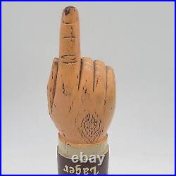 Schlitz Dark Lager Hand Shaped Tap Handle