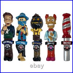 Set of 5 Parallel 49 Brewing Tap Handles Draft Beer Tap Handle Tapper Bar Pub