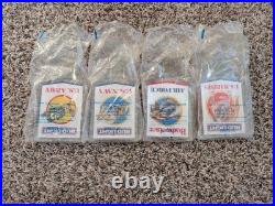 Set of military bud light / Budweiser tap handle pull army navy Air force marine