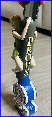 Sexy Pin Up Bomber Girl Blonde Figural Craft Beer Tap Handle Props Craft Brewery