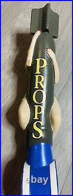 Sexy Pin Up Bomber Girl Blonde Figural Craft Beer Tap Handle Props Craft Brewery