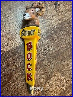 Shiner Bock Ram Tap Handle New in Box