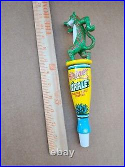 Shiner Orale Mexican Style Cerveza Beer Tap Handle Red Green Cheetah Rare NIB Shiner Orale Mexican Style Cerveza Beer Tap Handle Red Green Cheetah Rare NIB