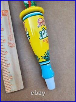 Shiner Orale Mexican Style Cerveza Beer Tap Handle Red Green Cheetah Rare NIB Shiner Orale Mexican Style Cerveza Beer Tap Handle Red Green Cheetah Rare NIB