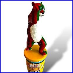 Shiner Orale Mexican Style Cerveza Beer Tap Handle Red Green Cheetah Rare NIB