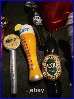 Shiner bock tap handle Lot Of 8