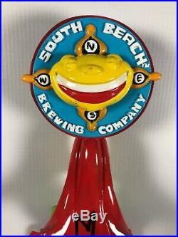 South Beach Brewing Company Strawberry Orange Mimosa Beer Tap Handle
