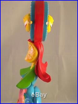 South Beach Brewing Strawberry Orange Mimosa Beer Tap Handle Rare Figural Girl