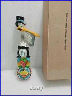 South Beach Pelican Strawberry Mimosa Scarce Large Beauty NIB Beer Tap Handle