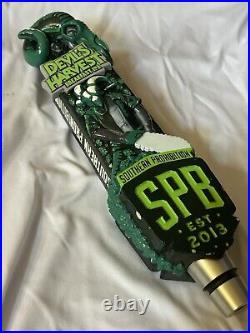 Southern Prohibition Brewing Devils Harvest Breakfast IPA Tap Handle Rare