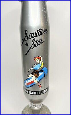 Southern Star Brewing Bombshell Blonde Ale Texas Girl Beer Tap Handle 12 Tall Southern Star Brewing Bombshell Blonde Ale Texas Girl Beer Tap Handle 12 Tall