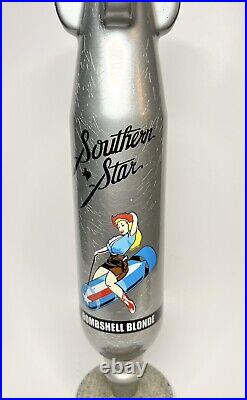 Southern Star Brewing Bombshell Blonde Ale Texas Girl Beer Tap Handle 12 Tall Southern Star Brewing Bombshell Blonde Ale Texas Girl Beer Tap Handle 12 Tall