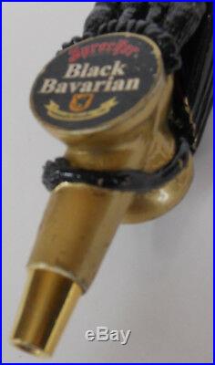 Sprecher Black Bavarian Beer Tap Handle Keg RARE Knob Marker