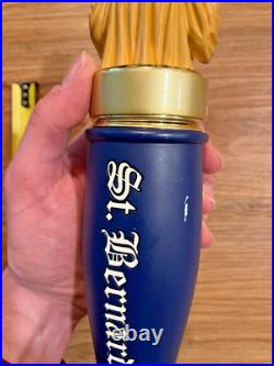 St. Bernardus Beer Tap Handle Knob Keg Bar Top Draft Brewing Rare Vintage Saint