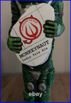 Steel City Co. Monkeynaut Straight to Ale Beer Tap Handle New in box