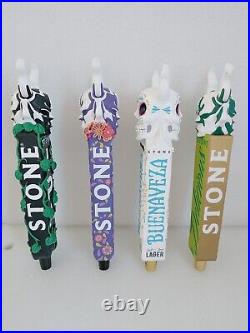 Stone Beer Tap Handle Lot Complete Set Rare Best Price on Ebay